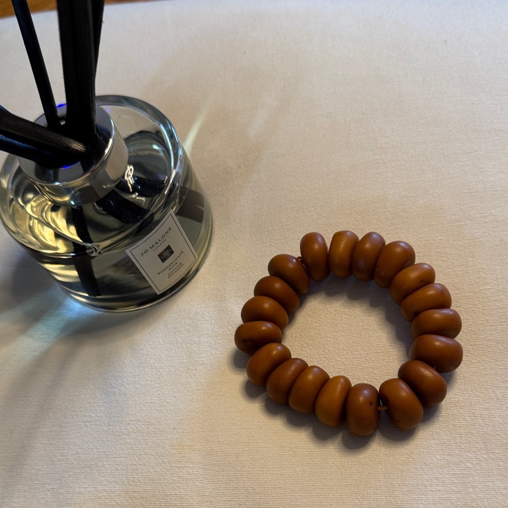 Boho Style Brown Bead Bracelet